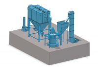 HTK型開(kāi)路擺式磨粉機(jī)